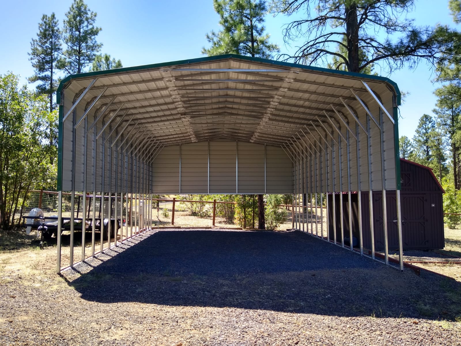 Metal Carports. Simple Protection. example 4