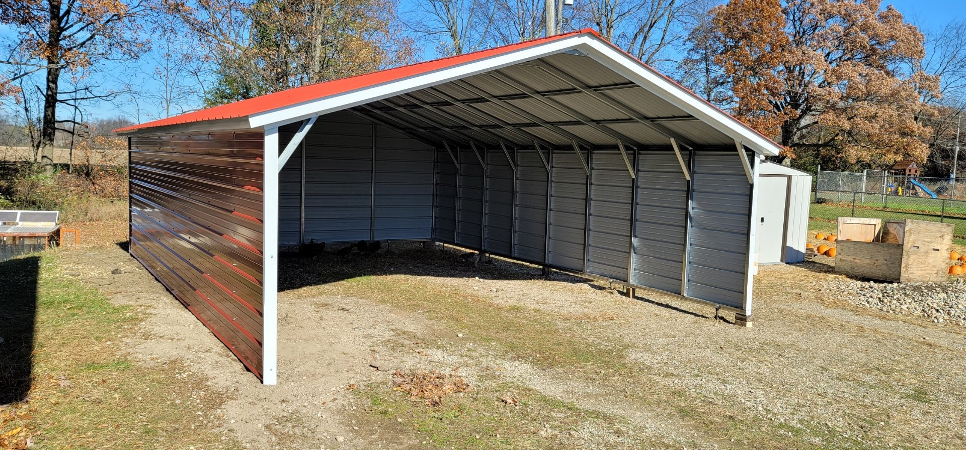 Metal Carports. Simple Protection. example 3