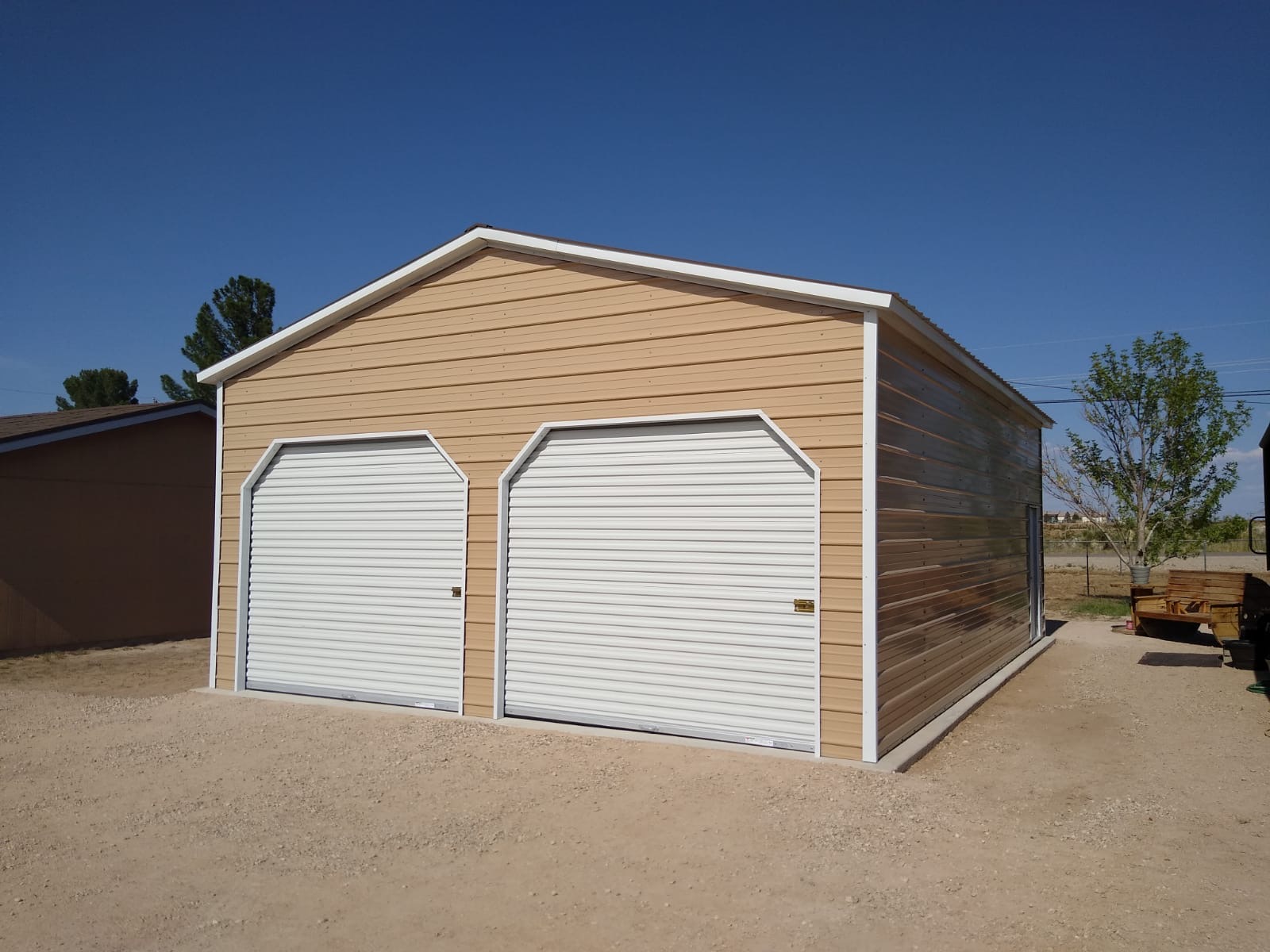 Metal Carports. Simple Protection. example 2